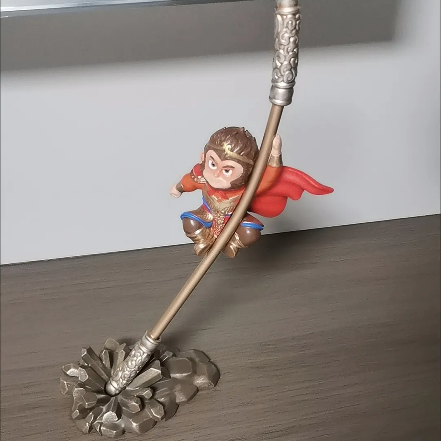 Cute Cartoon Chinese Monkey King Desk Decor Figurine