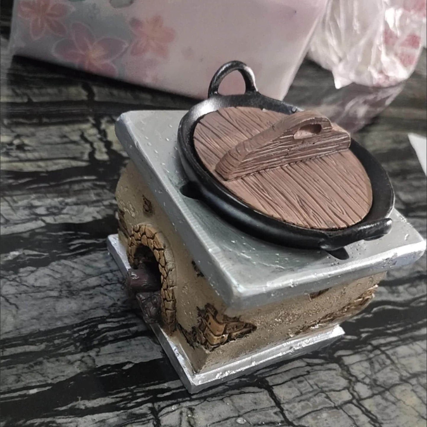 Rustic Stove Ashtray - Wok Design