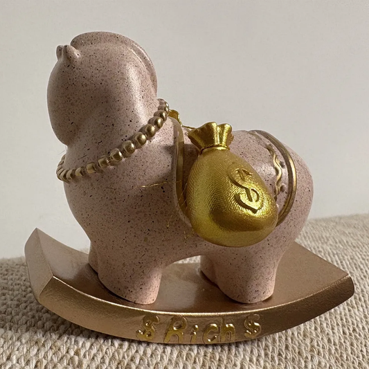 Year of the Horse Wealth Figurine Lucky Desktop Decor Ornament