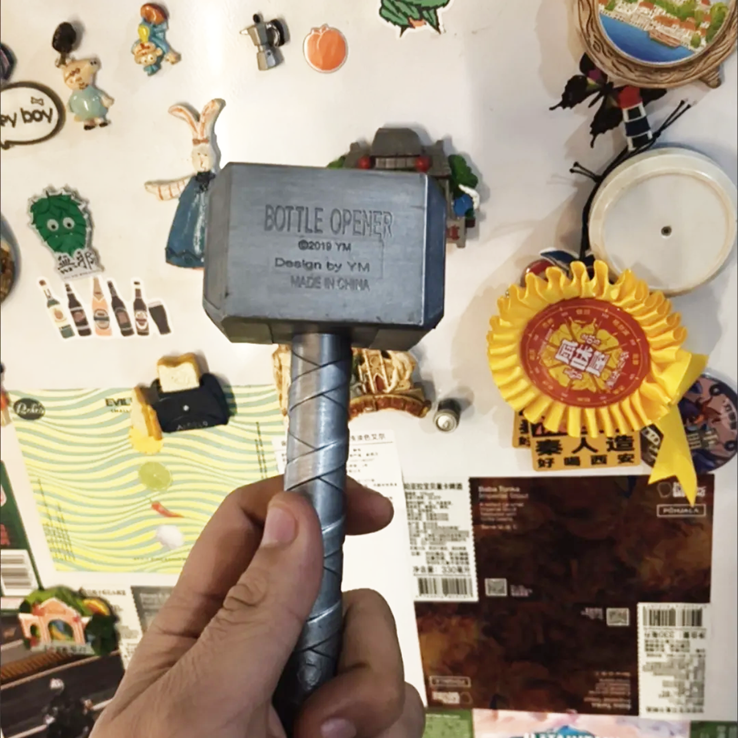 Thor Hammer Bottle Opener - Marvel Fan Gift & Practical Decor