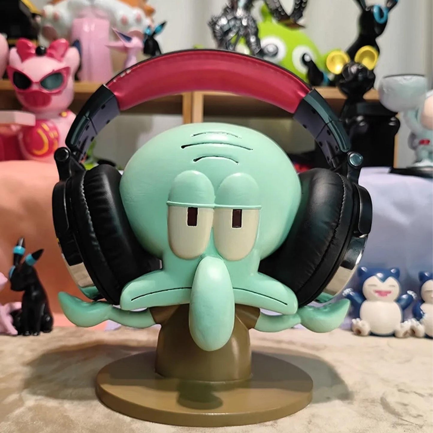 SpongeBob SquarePants  Squidward Headphone Stand, Fun and Creative Gaming Room Decor