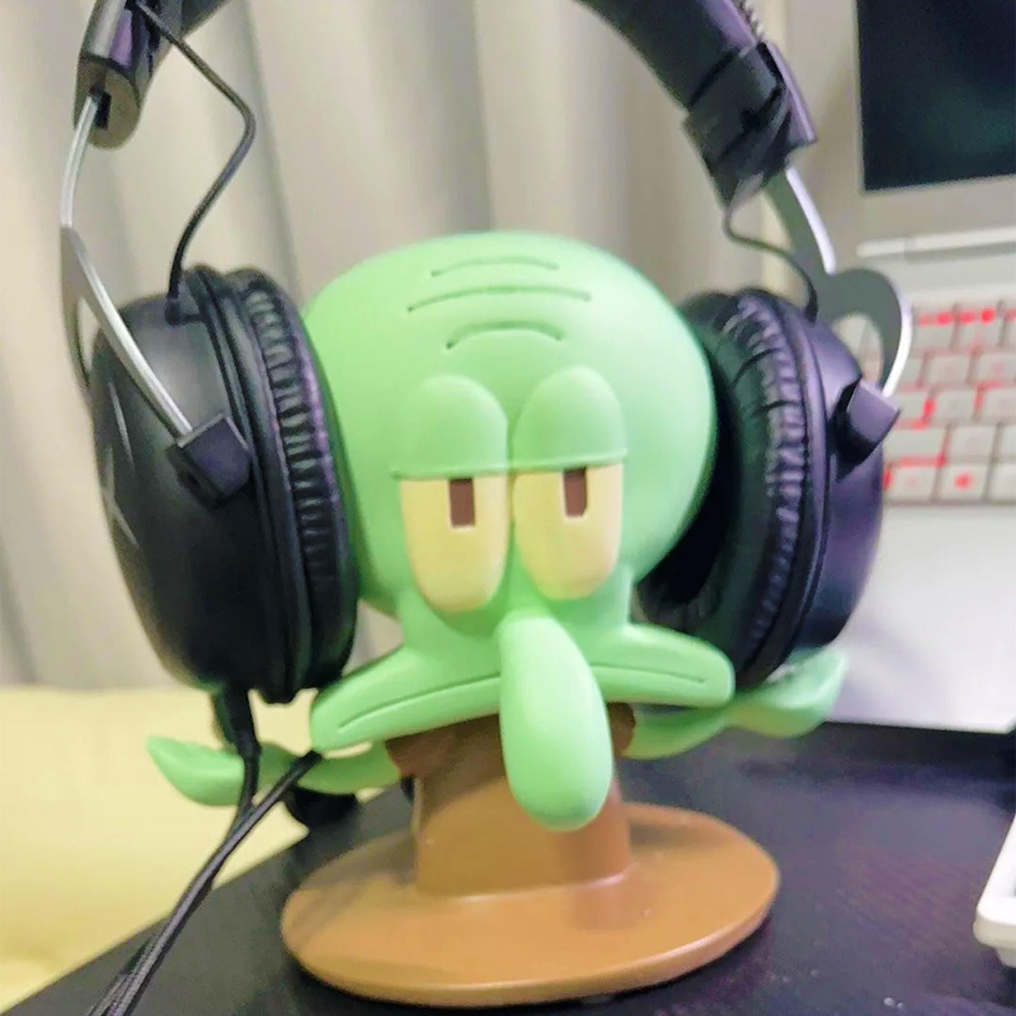 SpongeBob SquarePants  Squidward Headphone Stand, Fun and Creative Gaming Room Decor