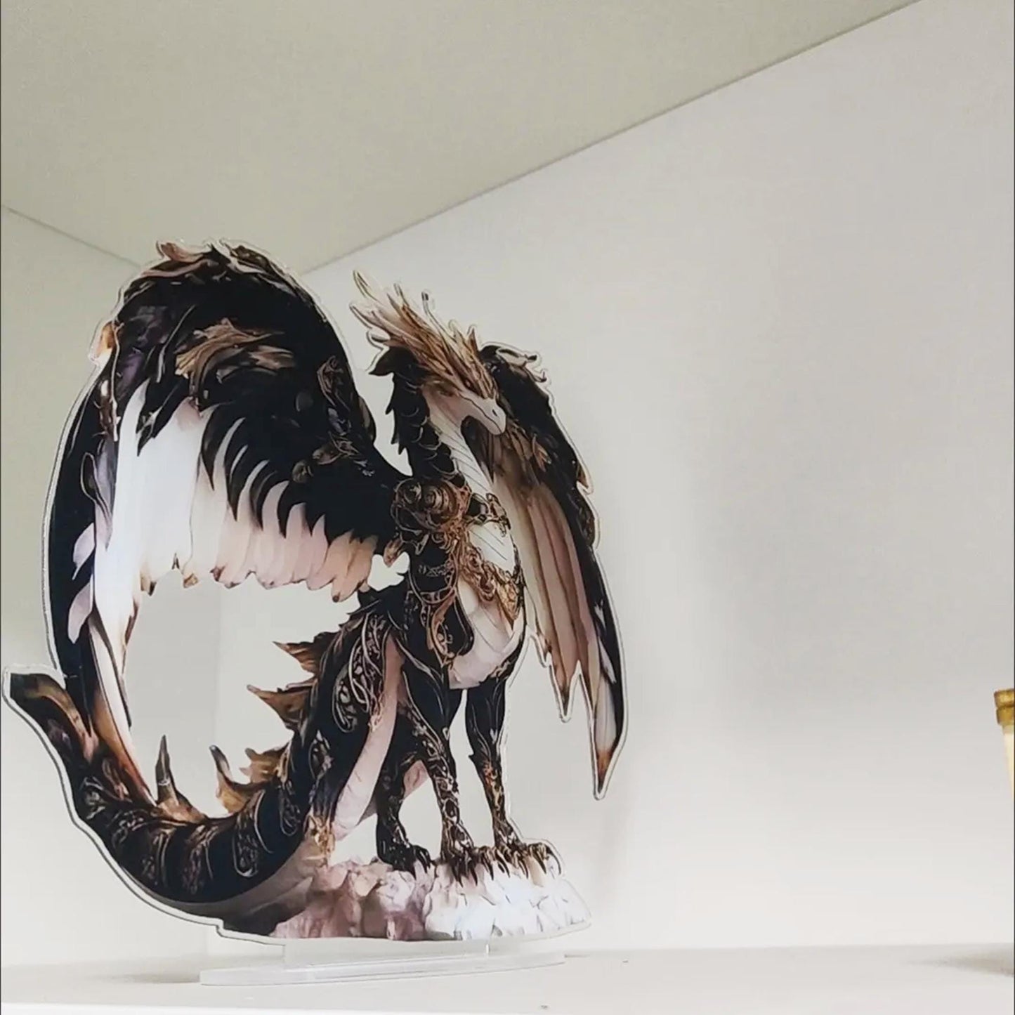 Mythical Dragon Acrylic Stand Figure - Fantasy Creature Decor