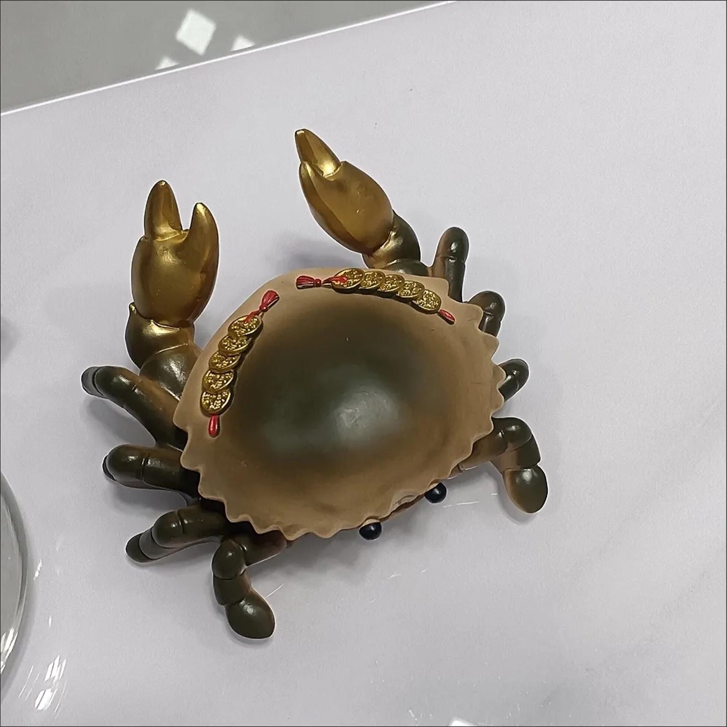 Whimsical Crab Ashtray - Beachy Home Accent