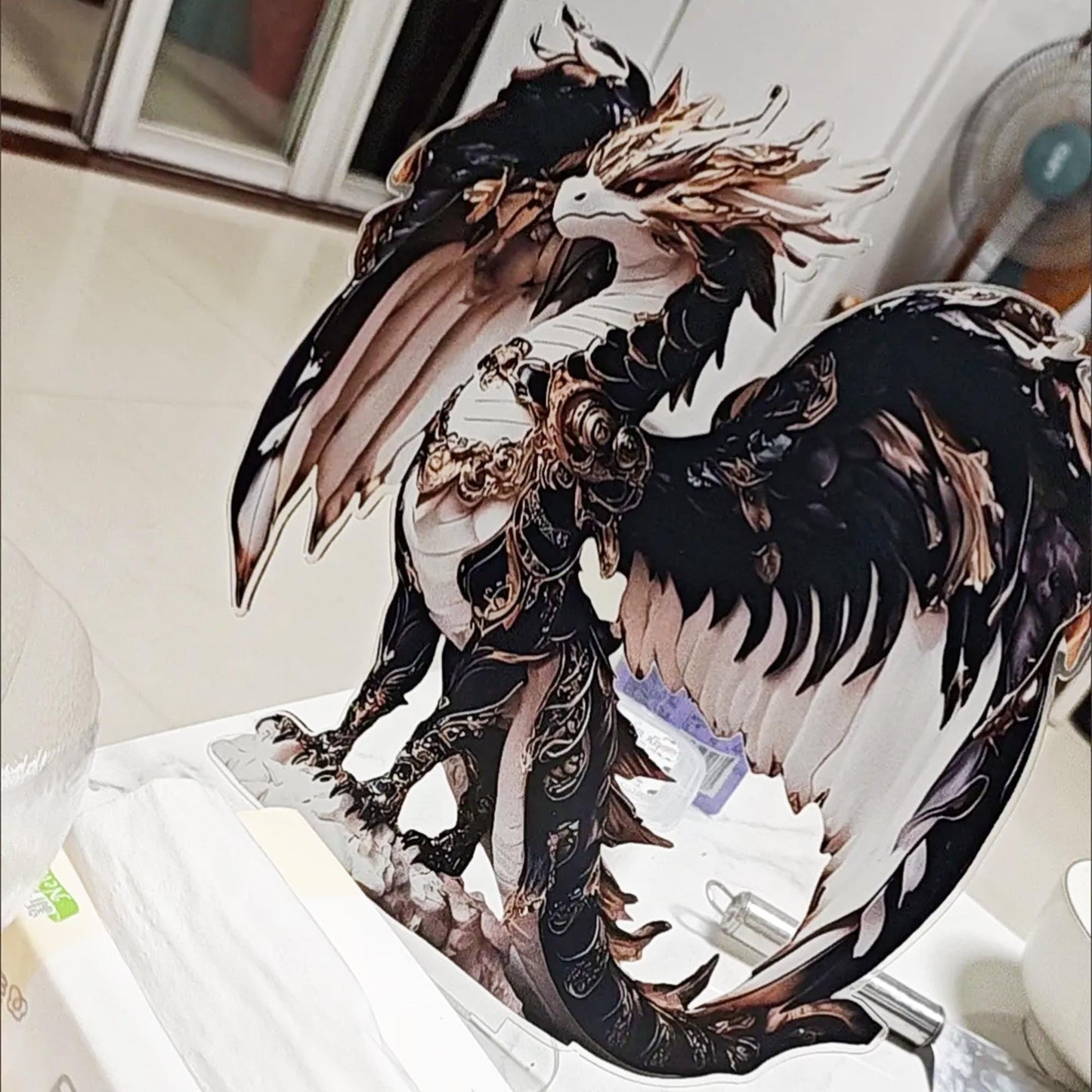 Mythical Dragon Acrylic Stand Figure - Fantasy Creature Decor