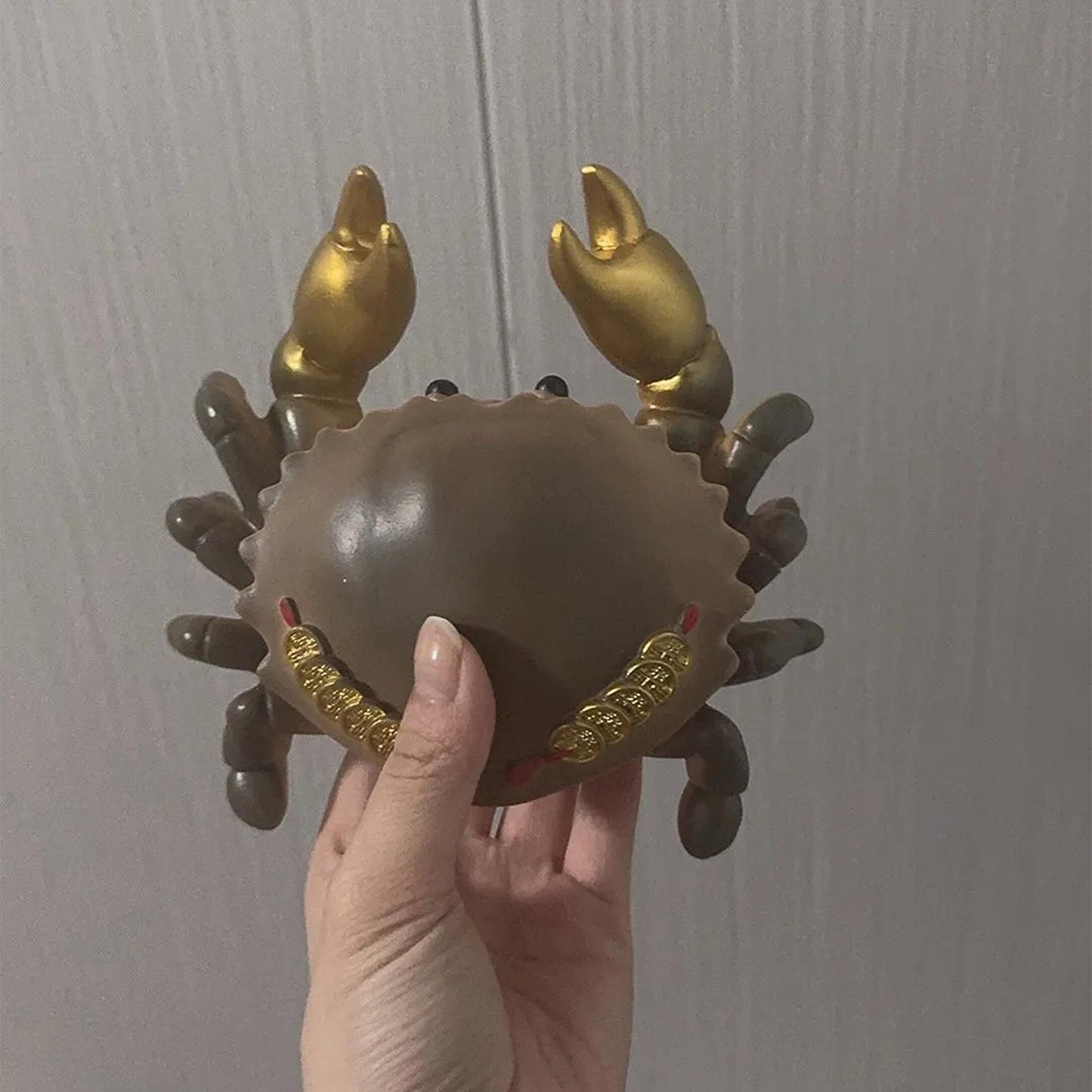 Whimsical Crab Ashtray - Beachy Home Accent