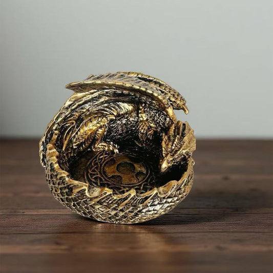 Mythical Dragon Ashtray | Fantasy Creature Home Decor, Gothic Smoking Accessory, Unique Gift for Dragon Enthusiasts
