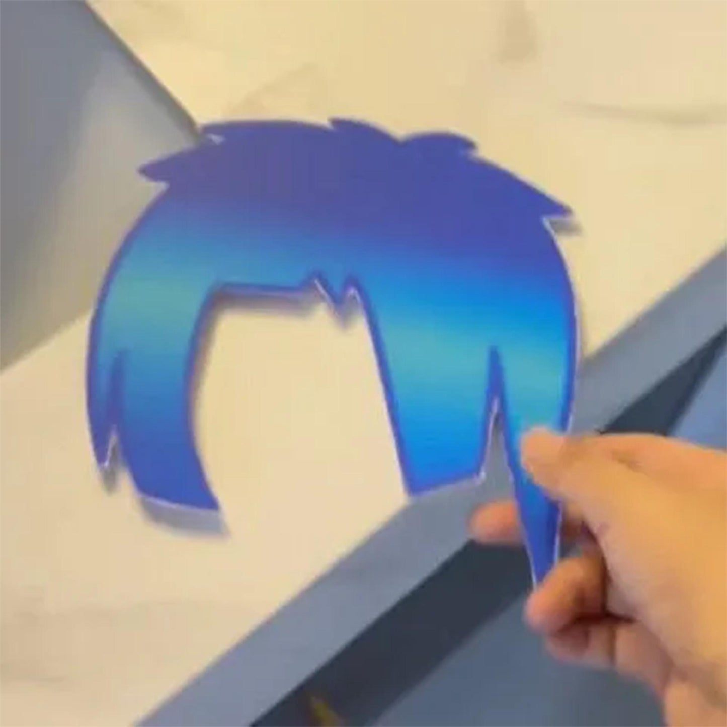 Y2K Emo Night Light  Scene Kid Punk Aesthetic Lamp for Bedroom Desk Goth Room Decor