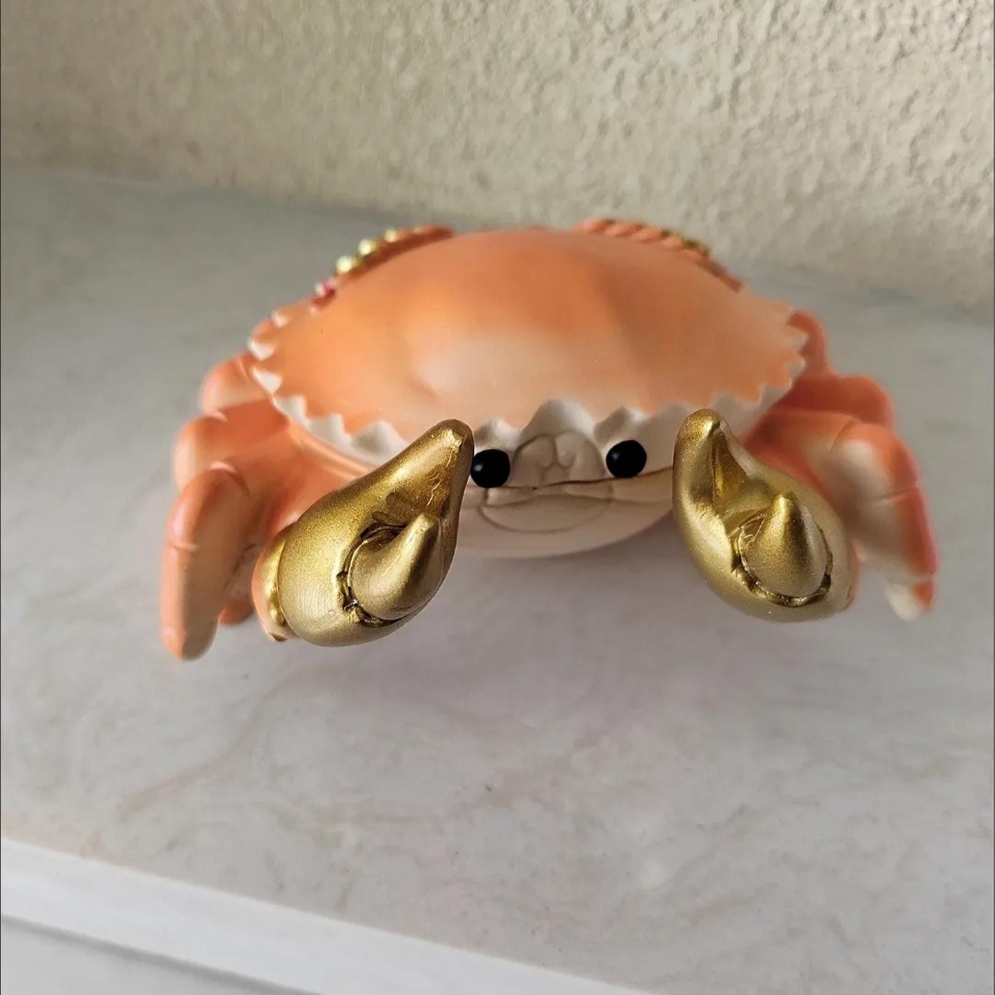Whimsical Crab Ashtray - Beachy Home Accent