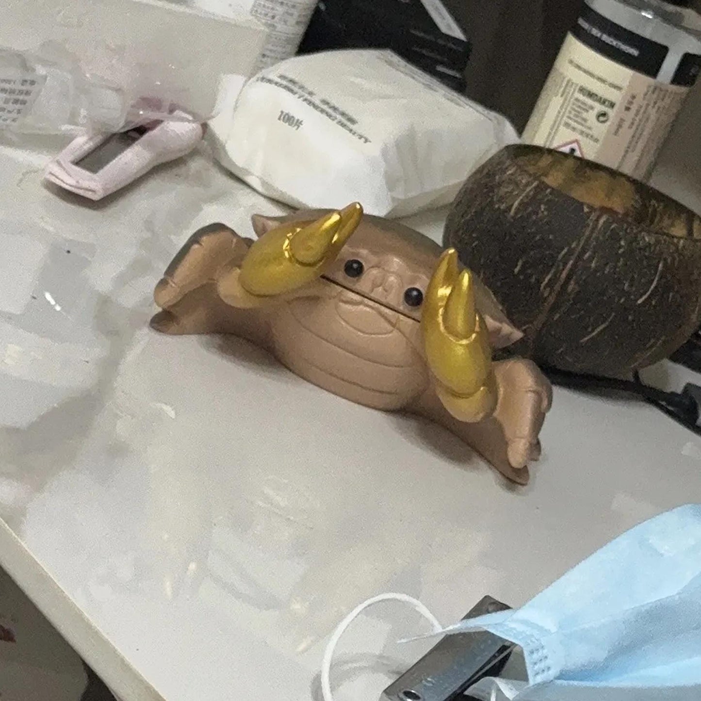 Whimsical Crab Ashtray - Beachy Home Accent