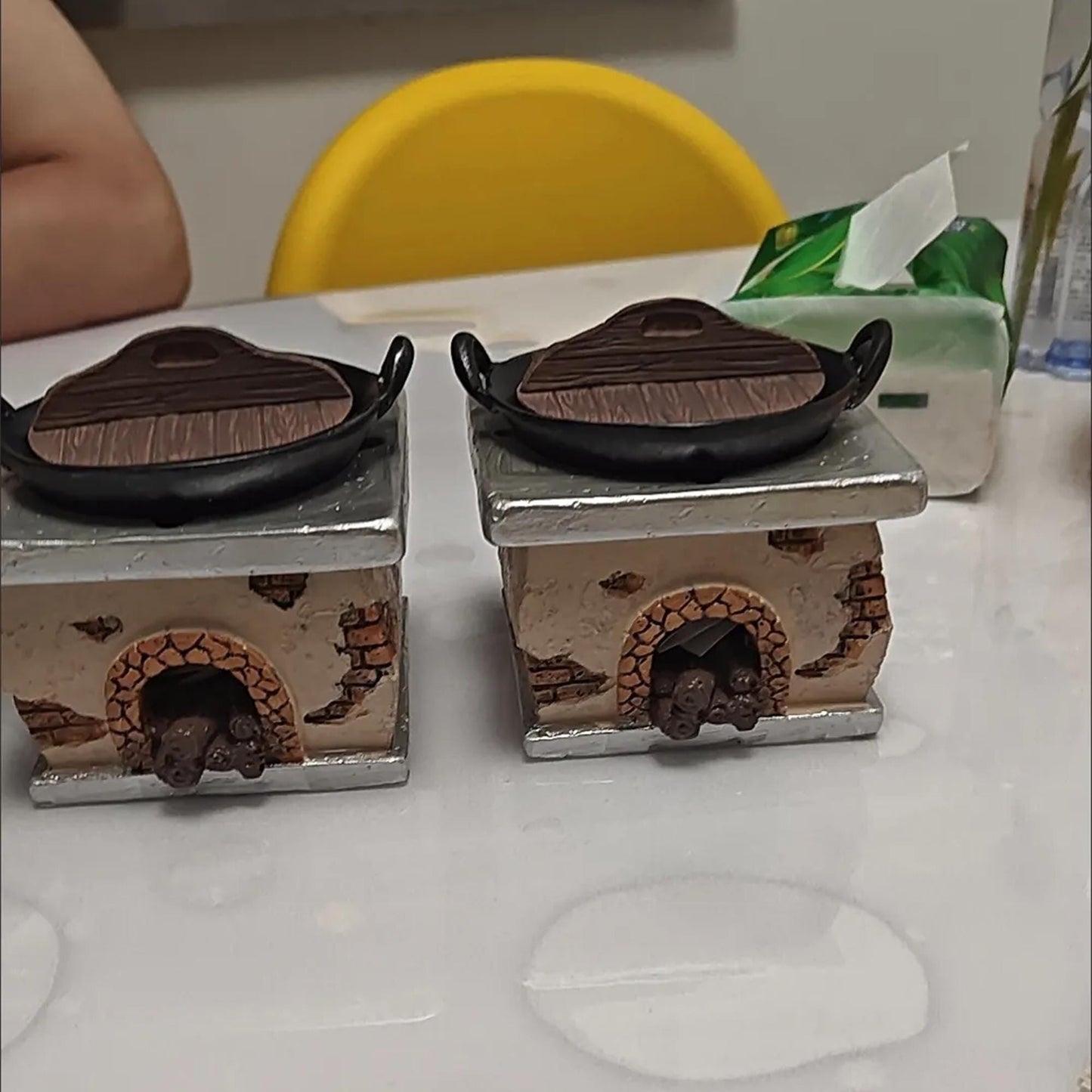 Rustic Stove Ashtray - Wok Design